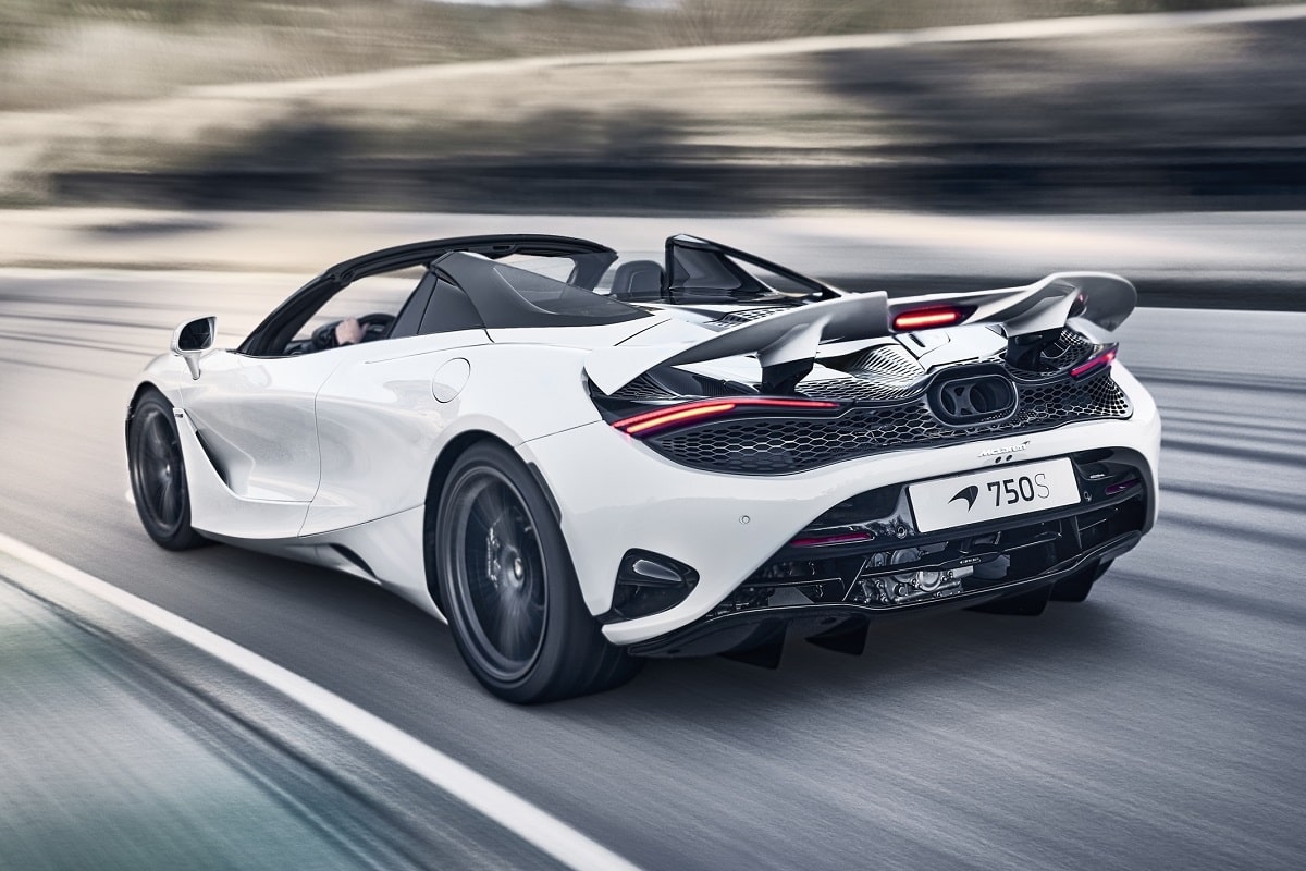Engine McLaren 750S Spider 4.0L twin-turbo V8 750 hp automatic RWD