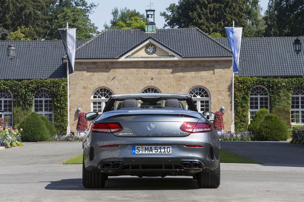 Vernieuwde Mercedes-AMG C 63 nu ook als Berline, Break en Cabrio