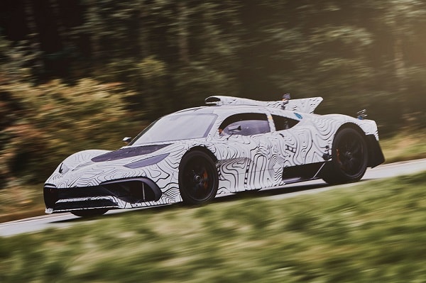 Prototype Mercedes-AMG Project ONE in beeld