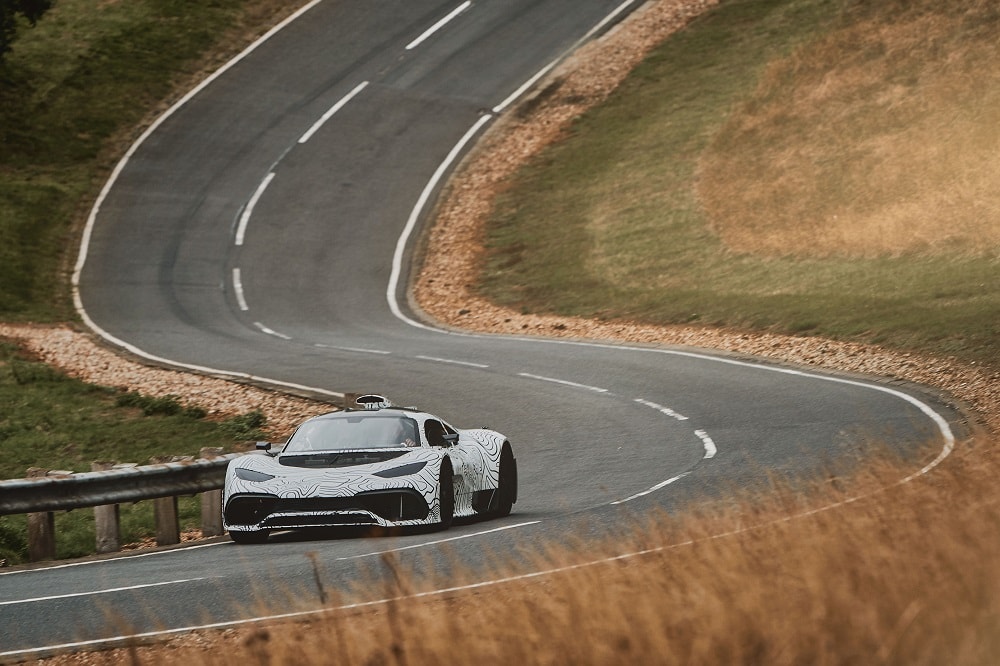 Prototype Mercedes-AMG Project ONE in beeld