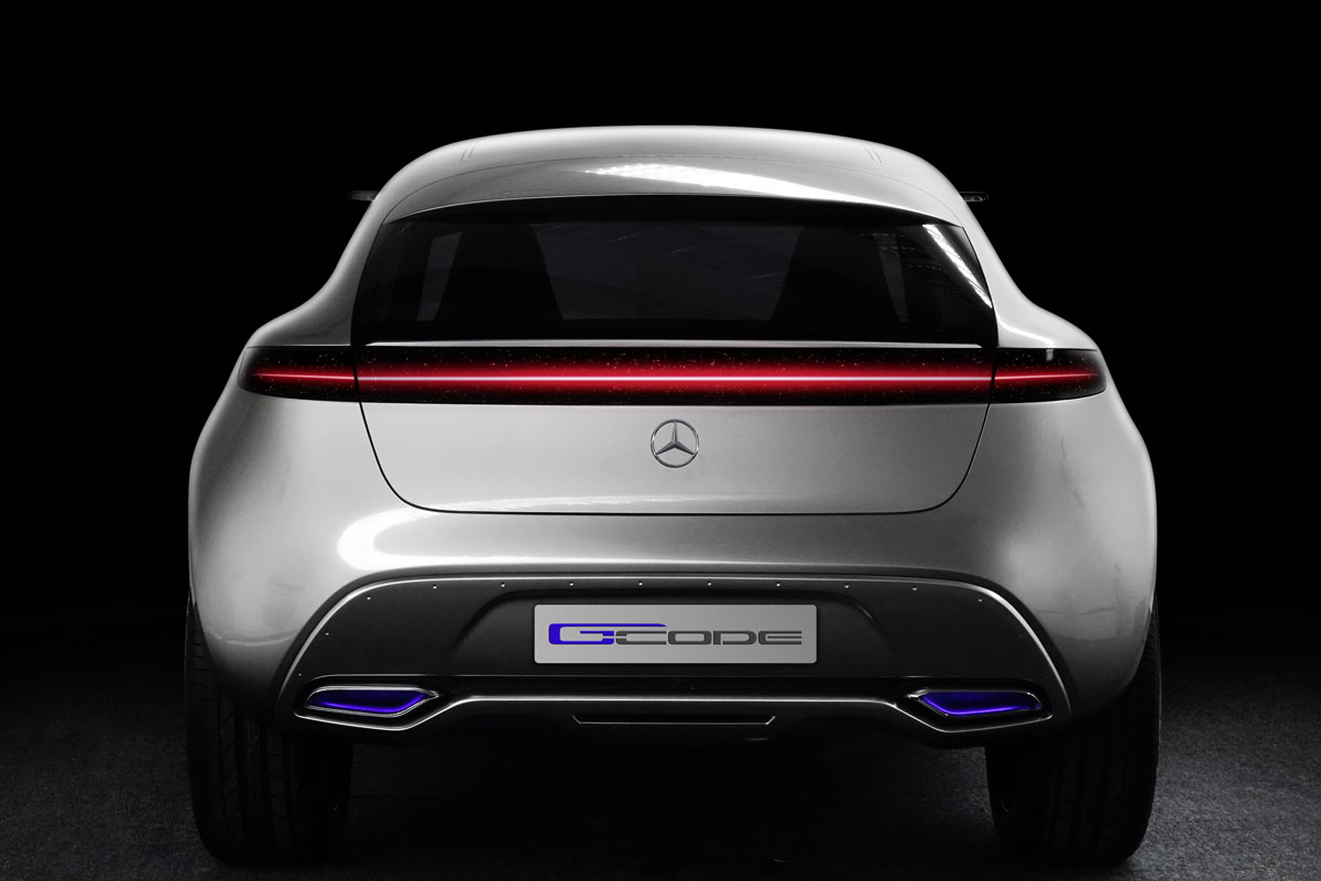 Mercedes verrast met G-Code concept