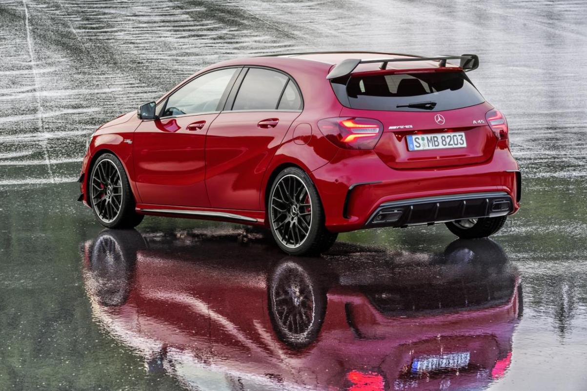 Mercedes A 45 AMG voortaan goed voor 381 pk