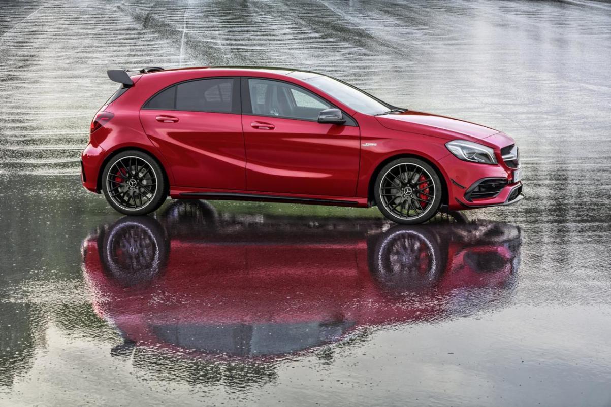 Mercedes A 45 AMG voortaan goed voor 381 pk