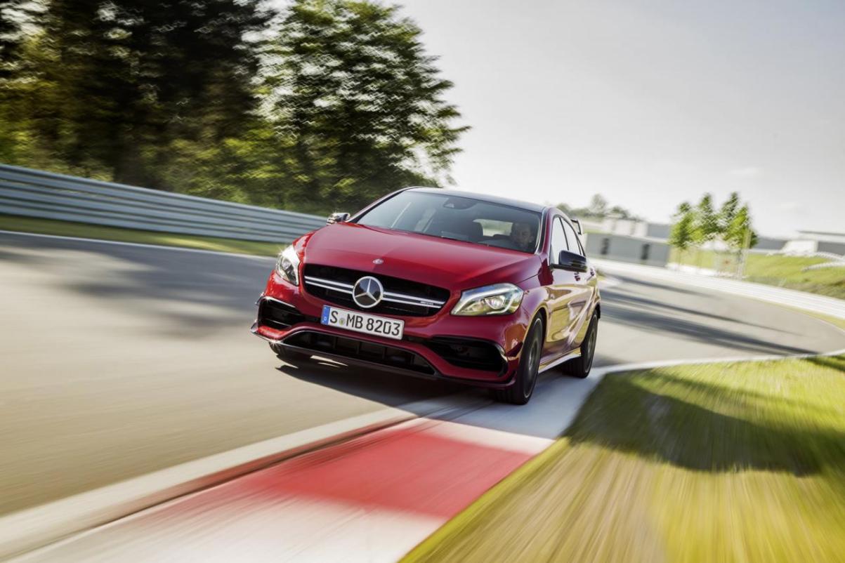 Mercedes A 45 AMG voortaan goed voor 381 pk