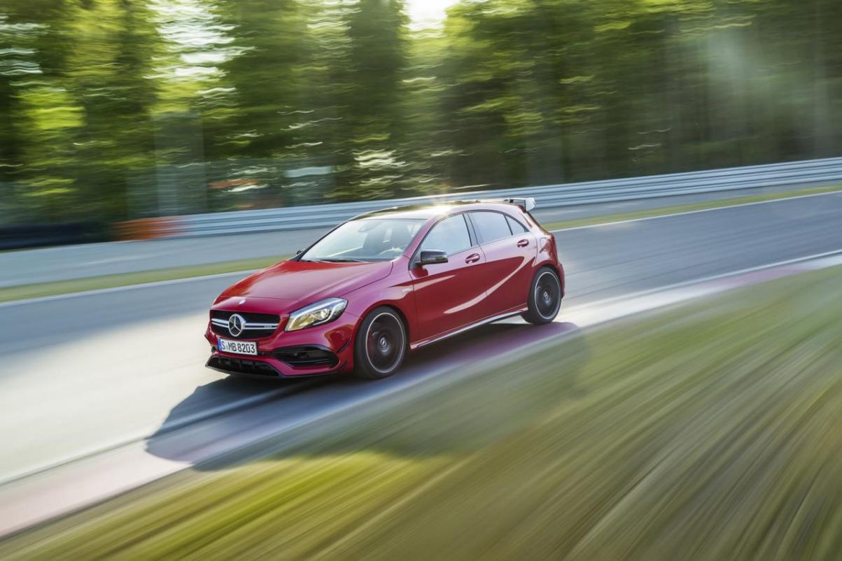 Mercedes A 45 AMG voortaan goed voor 381 pk