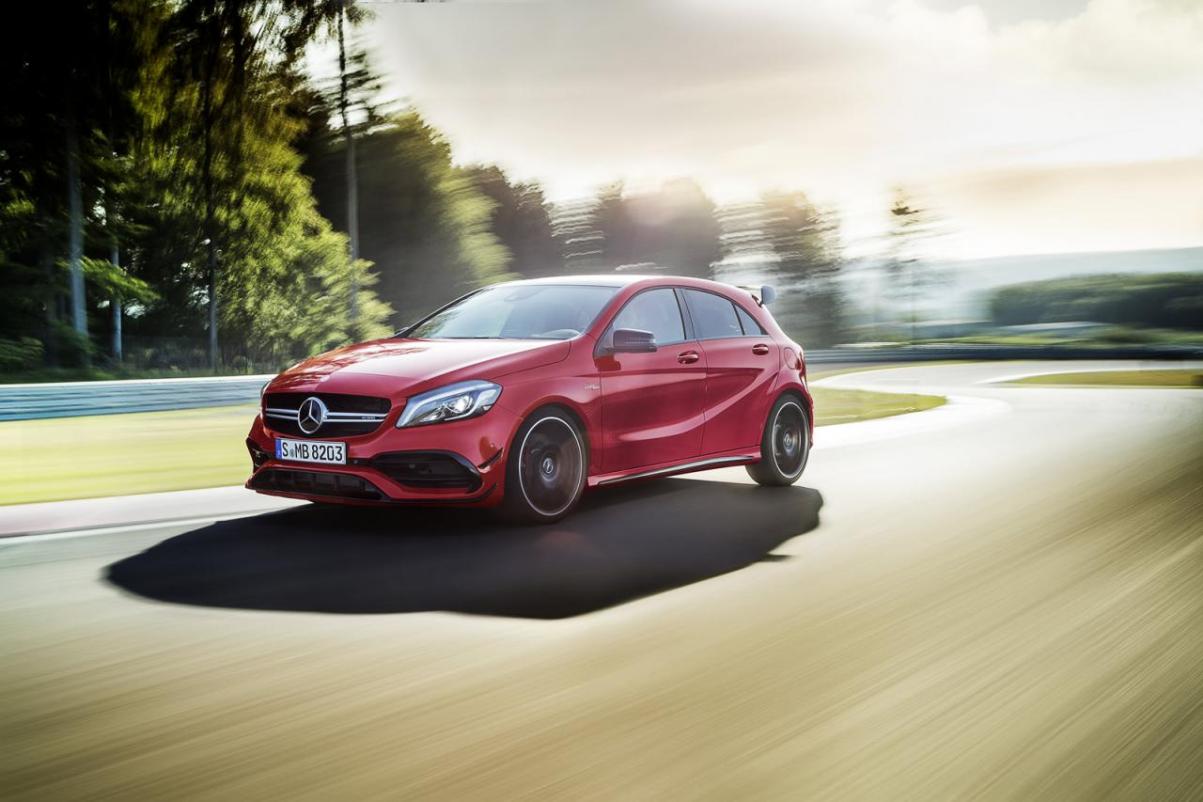 Mercedes A 45 AMG voortaan goed voor 381 pk