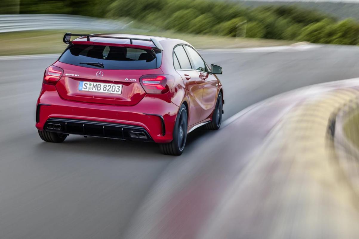 Mercedes A 45 AMG voortaan goed voor 381 pk