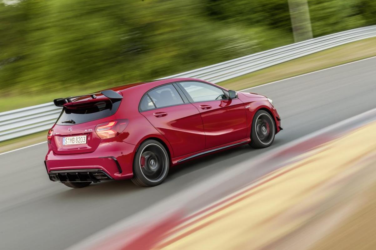 Mercedes A 45 AMG voortaan goed voor 381 pk