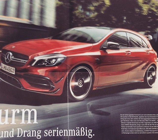 Vernieuwde Mercedes A 45 AMG verschijnt online en krijgt 400 pk