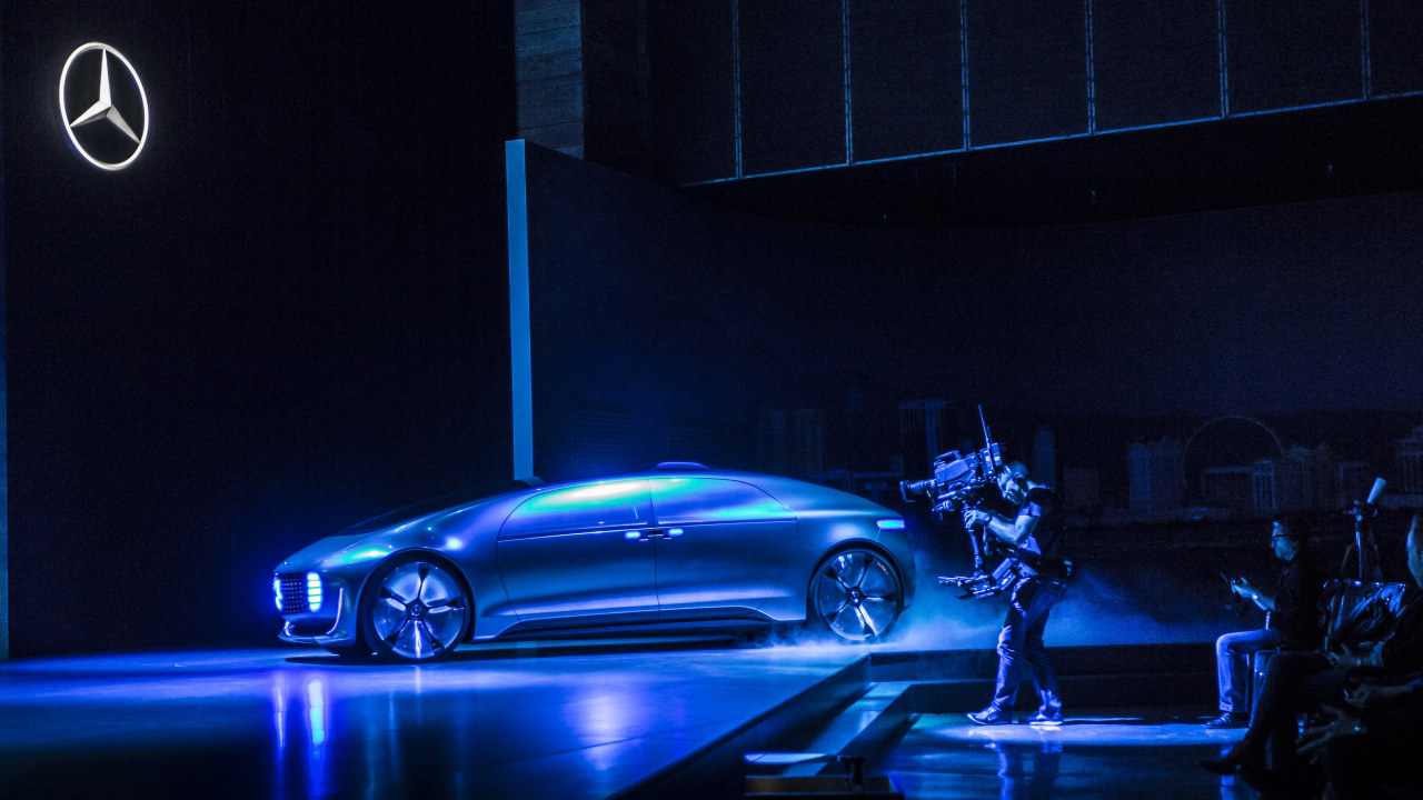 Mercedes stelt F 015 Luxury in Motion Concept voor in Las Vegas