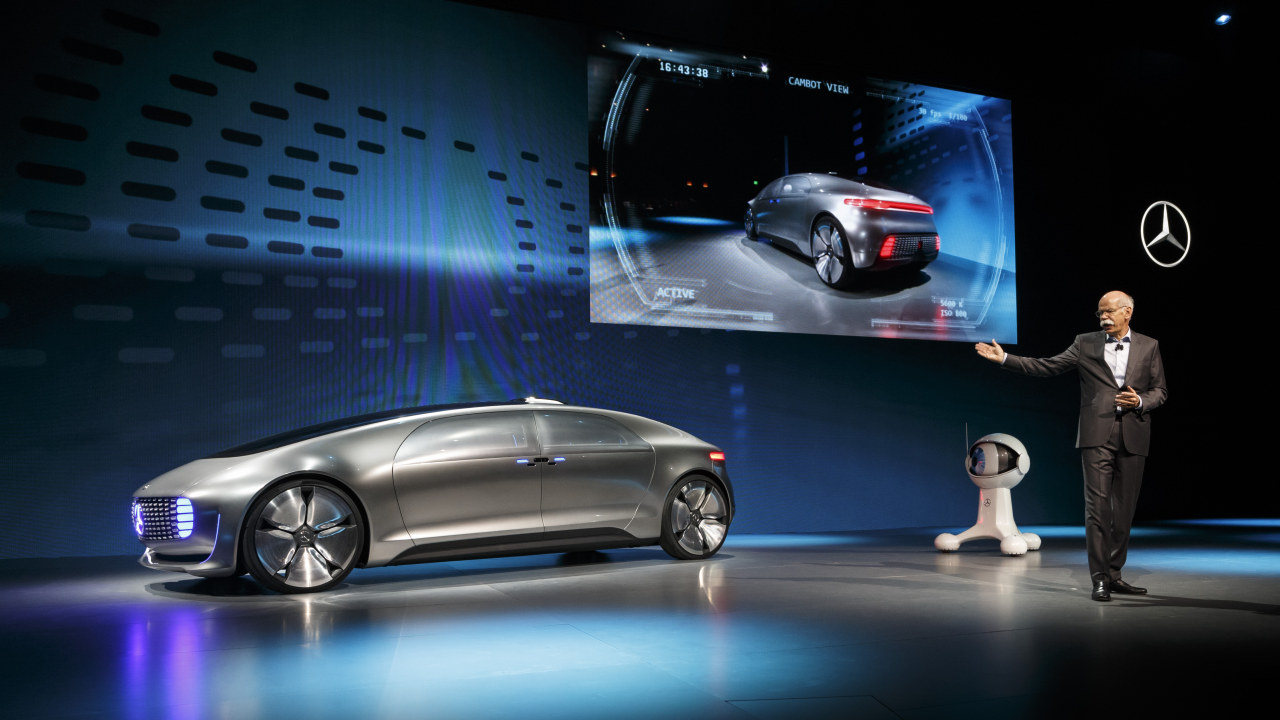 Mercedes stelt F 015 Luxury in Motion Concept voor in Las Vegas