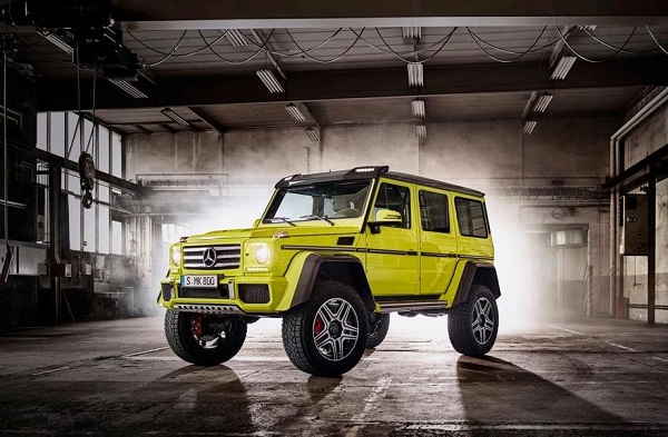 Mercedes G 500 4x4² concept nu helemaal officieel