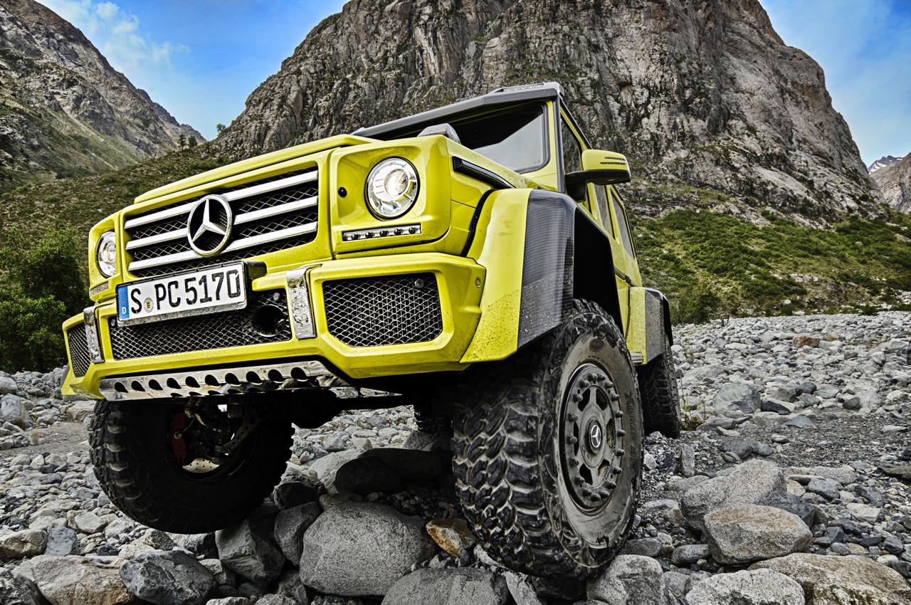 Mercedes G 500 4x4² concept nu helemaal officieel