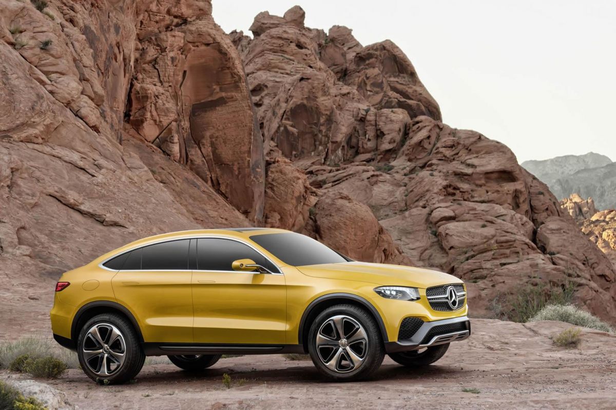 Dit is de Mercedes GLC Coupé Concept