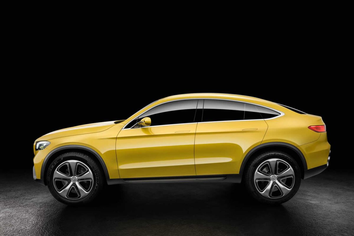 Dit is de Mercedes GLC Coupé Concept