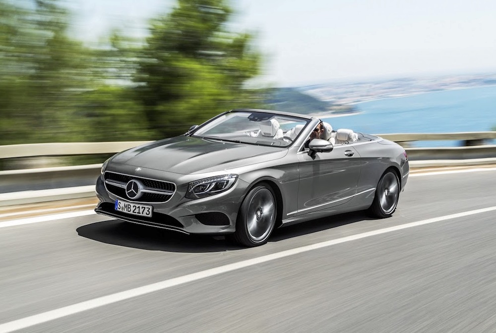 Mercedes stelt langverwachte S-Klasse en S63 AMG Cabrio voor