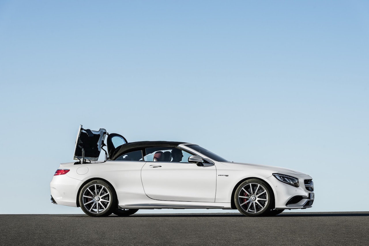 Mercedes stelt langverwachte S-Klasse en S63 AMG Cabrio voor