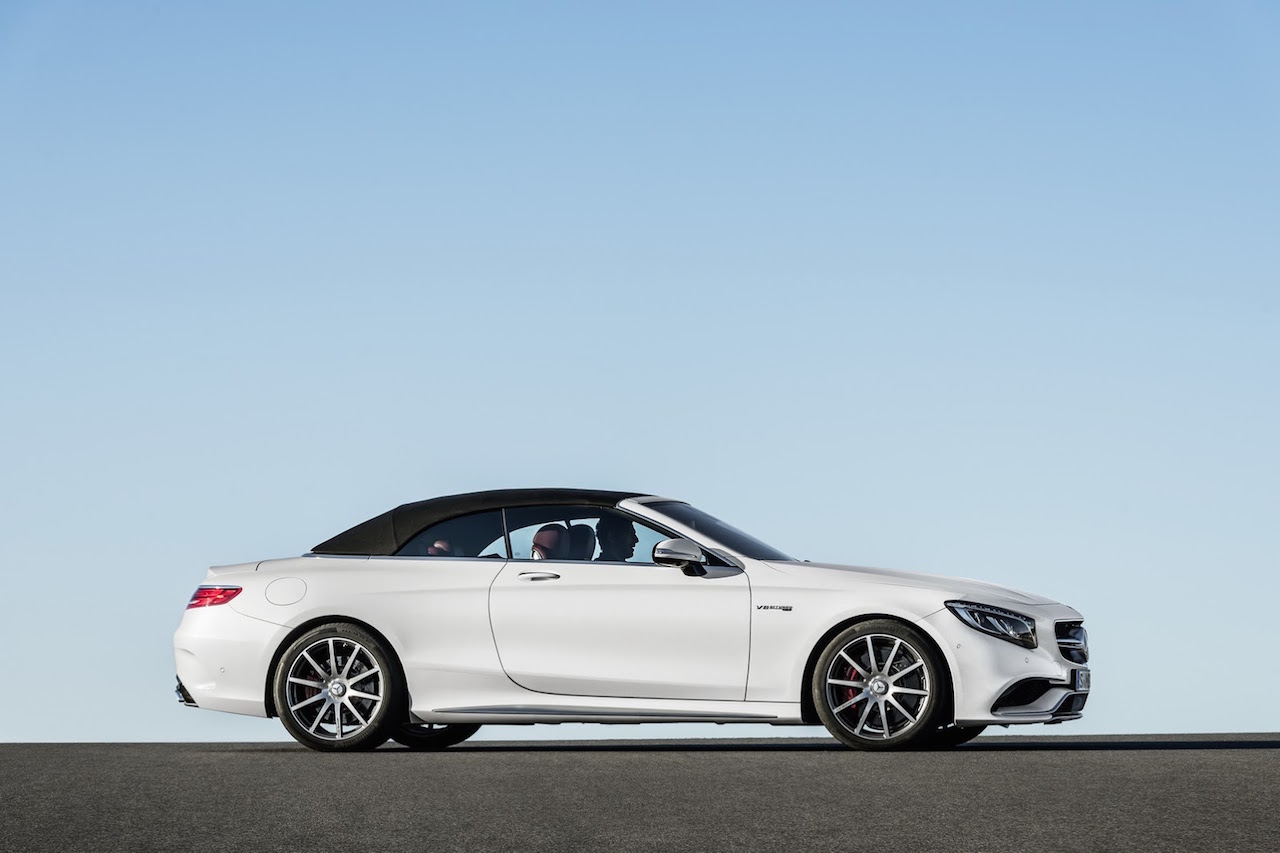 Mercedes stelt langverwachte S-Klasse en S63 AMG Cabrio voor