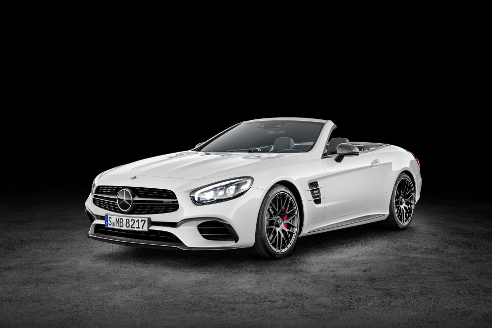 Vernieuwde Mercedes SL-Klasse verschijnt te vroeg op het net