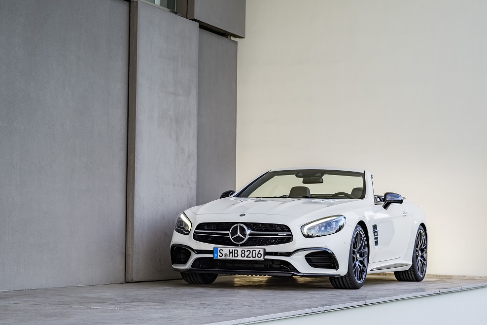 Vernieuwde Mercedes SL-Klasse verschijnt te vroeg op het net