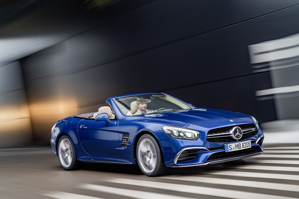 Vernieuwde Mercedes SL-Klasse verschijnt te vroeg op het net