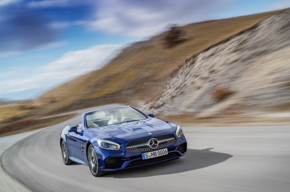 Nu officieel: de vernieuwde Mercedes SL-Klasse