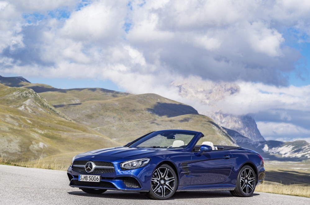 Nu officieel: de vernieuwde Mercedes SL-Klasse