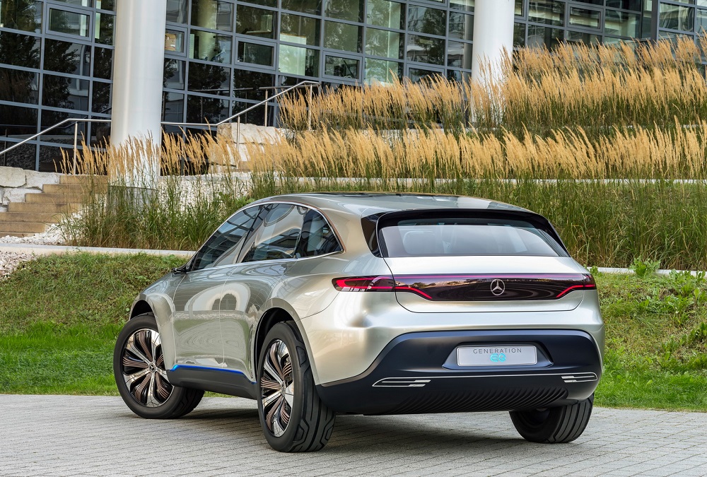 Mercedes Generation EQ Concept is start van elektrische modellenfamilie