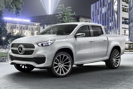 Nieuwe pick-up van Mercedes voorafgegaan door Concept X-Klasse