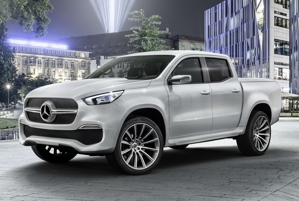 Nieuwe pick-up van Mercedes voorafgegaan door Concept X-Klasse