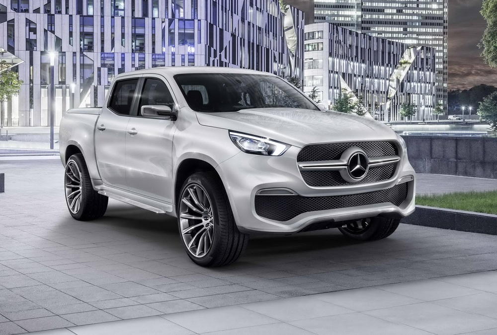 Nieuwe pick-up van Mercedes voorafgegaan door Concept X-Klasse
