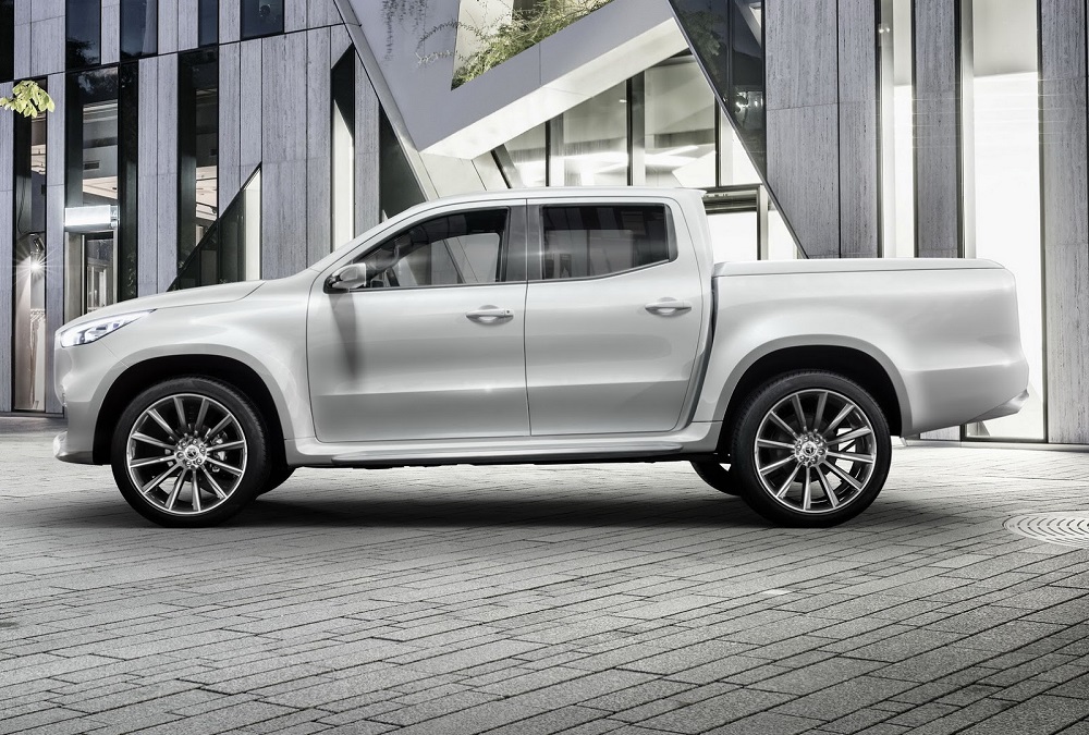 Nieuwe pick-up van Mercedes voorafgegaan door Concept X-Klasse