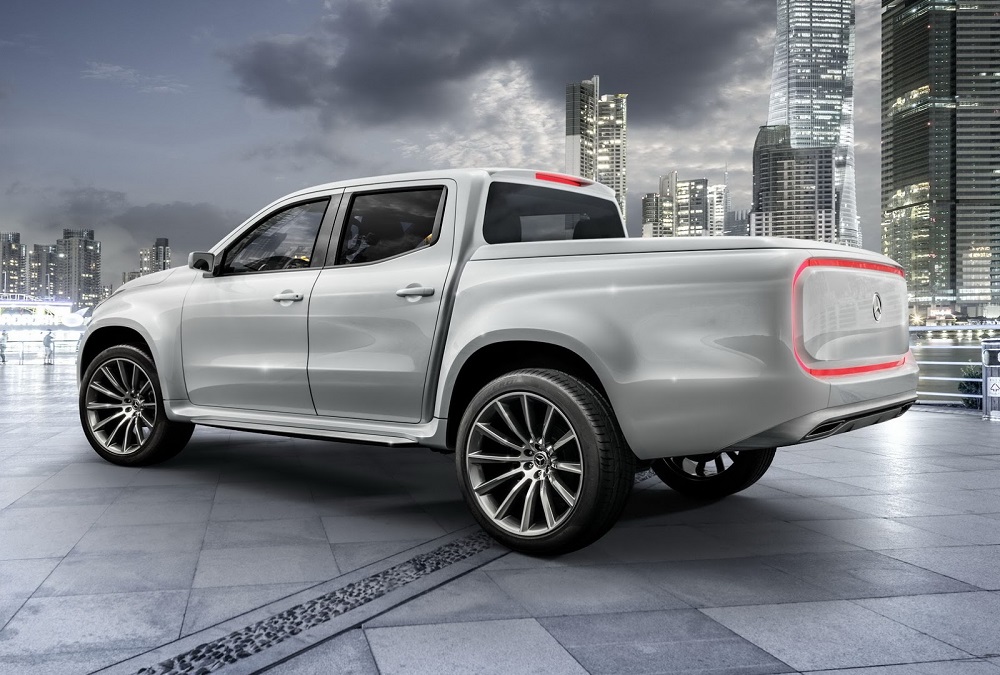 Nieuwe pick-up van Mercedes voorafgegaan door Concept X-Klasse