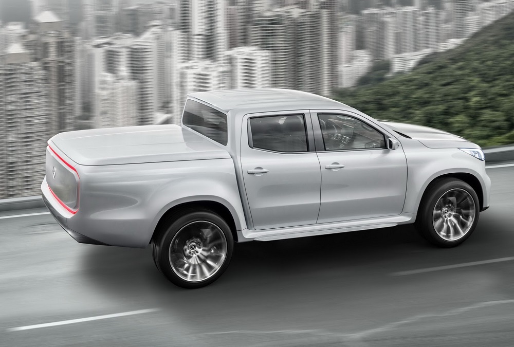 Nieuwe pick-up van Mercedes voorafgegaan door Concept X-Klasse