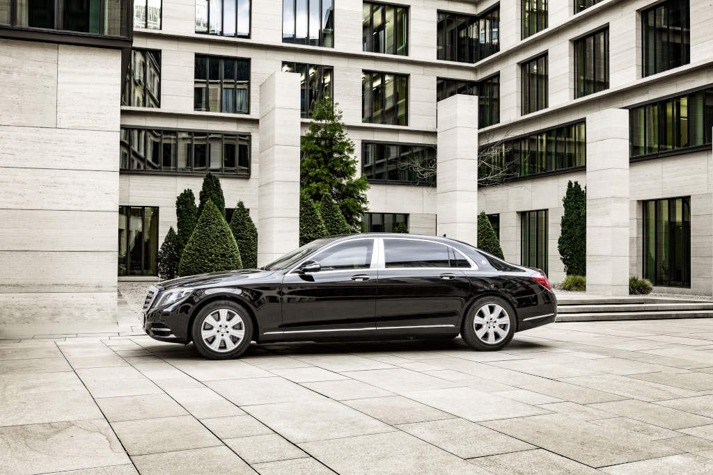 Nergens zo veilig als in de Mercedes-Maybach S 600 Guard