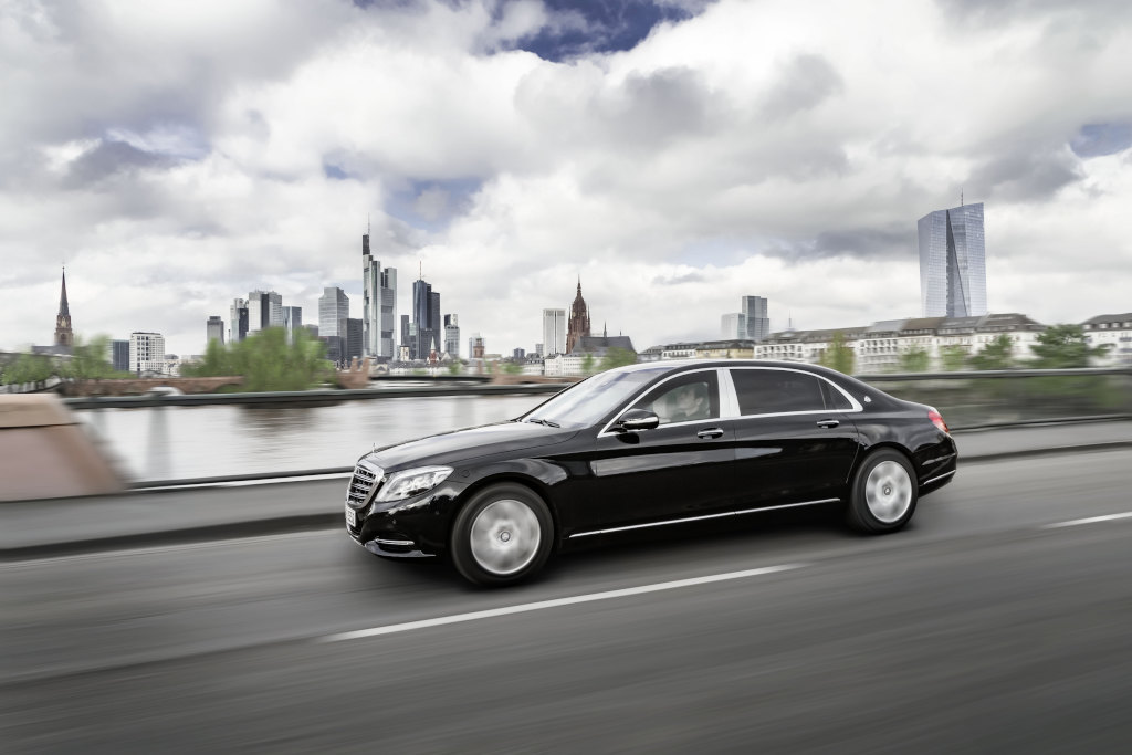 Nergens zo veilig als in de Mercedes-Maybach S 600 Guard