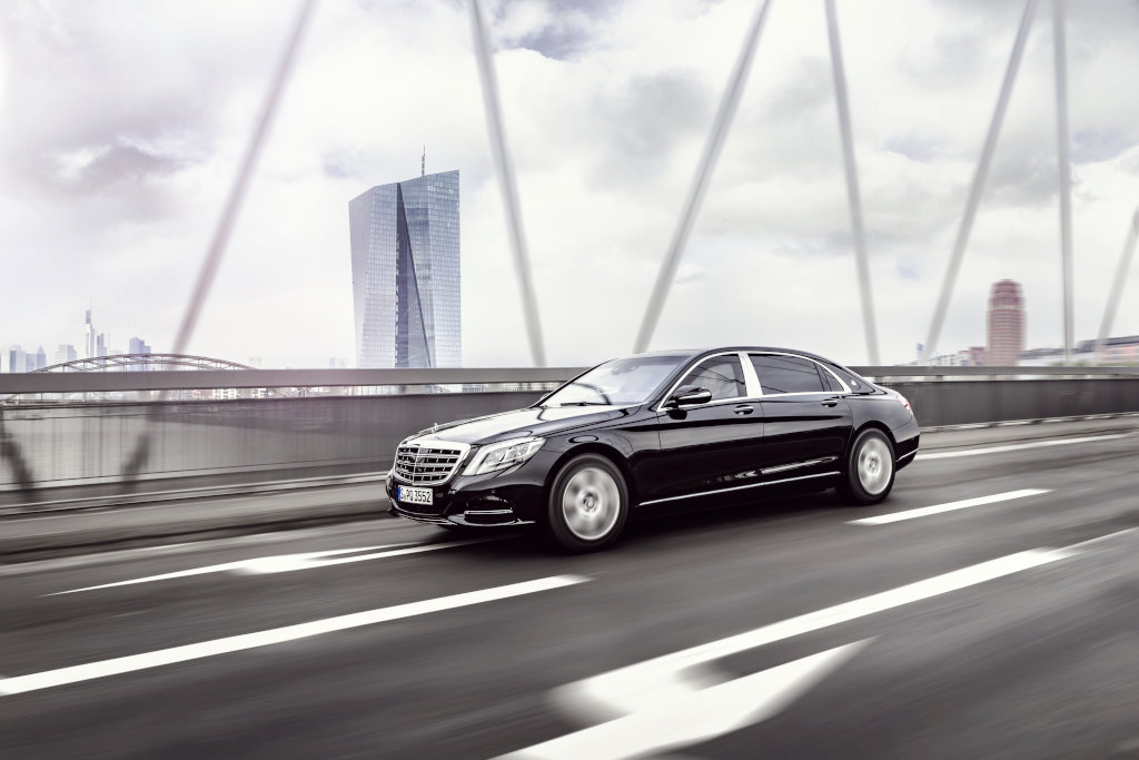 Nergens zo veilig als in de Mercedes-Maybach S 600 Guard