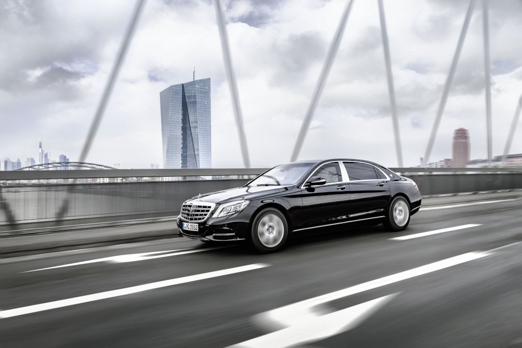 Nergens zo veilig als in de Mercedes-Maybach S 600 Guard