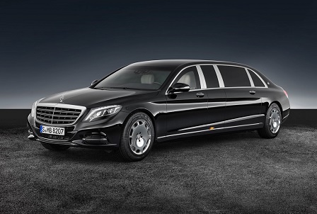 S-Klasse S 600 Pullman Guard is gepantserd vlaggenschip van Mercedes-Maybach