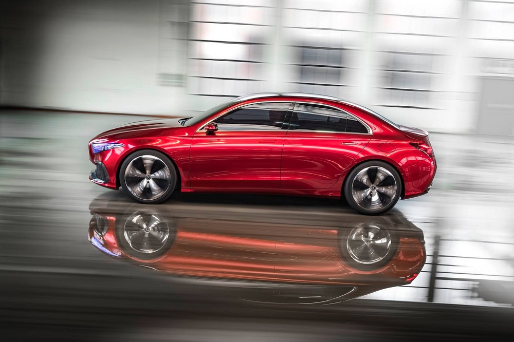 Mercedes onthult Concept A Sedan in Shanghai