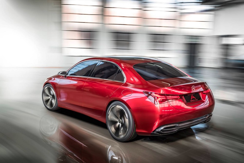 Mercedes onthult Concept A Sedan in Shanghai