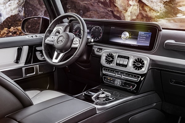 Dit is het interieur van de nieuwe Mercedes G-Klasse