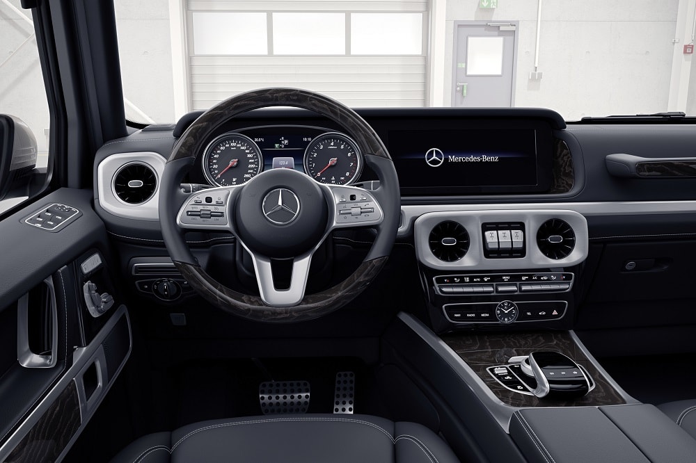Dit is het interieur van de nieuwe Mercedes G-Klasse