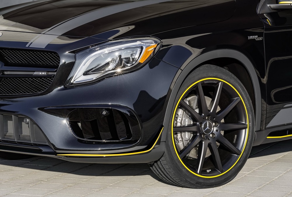 Opfrisbeurt en Yellow Night Edition voor Mercedes-AMG GLA 45