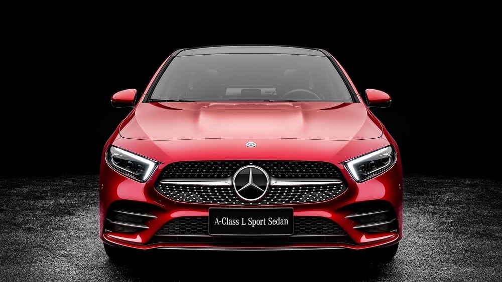 Mercedes A-Klasse L Sedan onthuld in China