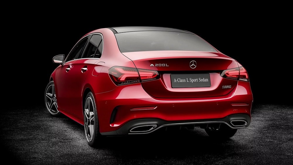 Mercedes A-Klasse L Sedan onthuld in China