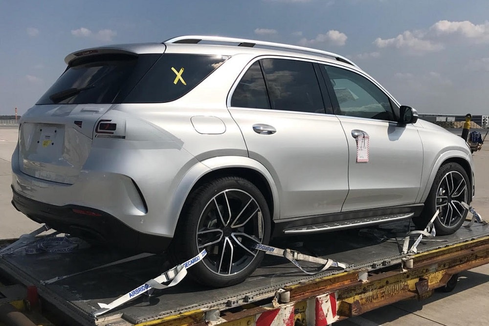 Nieuwe Mercedes GLE gespot met minimale camouflage