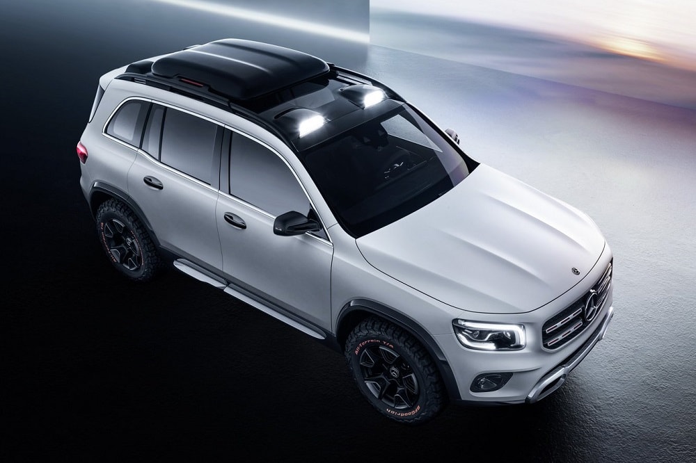 Mercedes Concept GLB: stoere SUV met 7 zitplaatsen