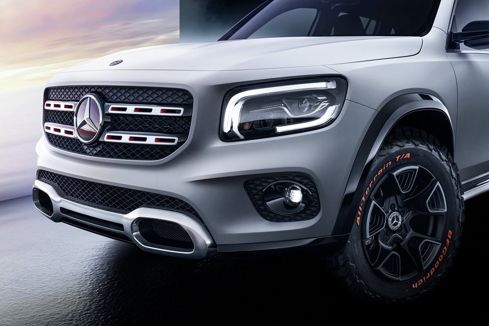 Mercedes Concept GLB: stoere SUV met 7 zitplaatsen