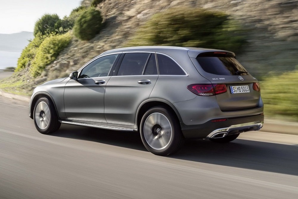 Mercedes GLC kan er opnieuw tegenaan